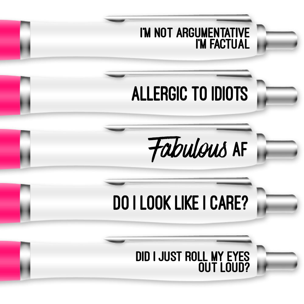 Roll My Eyes Out Loud Pen Pack #1 image